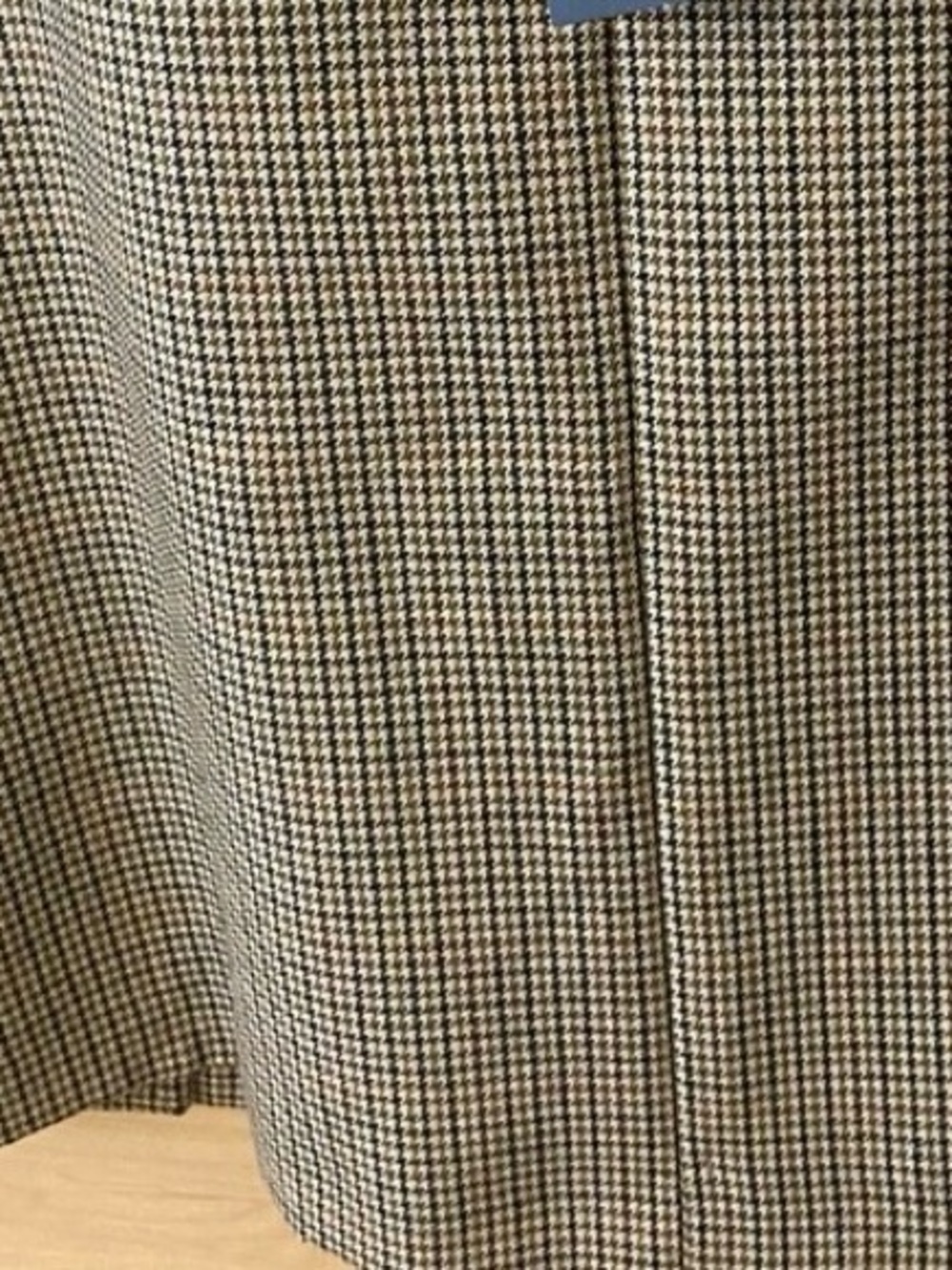 Piazza Sempione Knee-Length Wool Pencil Skirt Houndstooth Size 4 - Picture 9 of 13